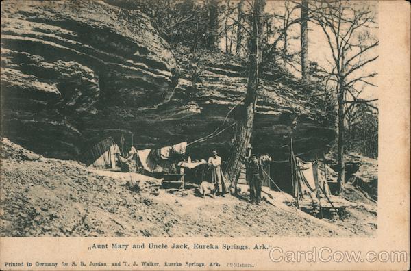 Aunt Mary and Uncle Jack Eureka Springs Arkansas