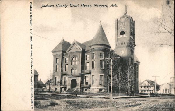 Jackson County Court House Newport Arkansas