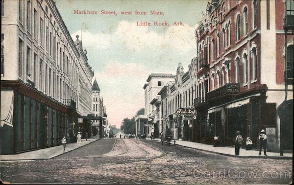 Markham Street, West from Main Little Rock Arkansas