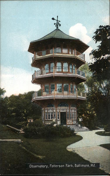 Observatory, Patterson Park Baltimore Maryland