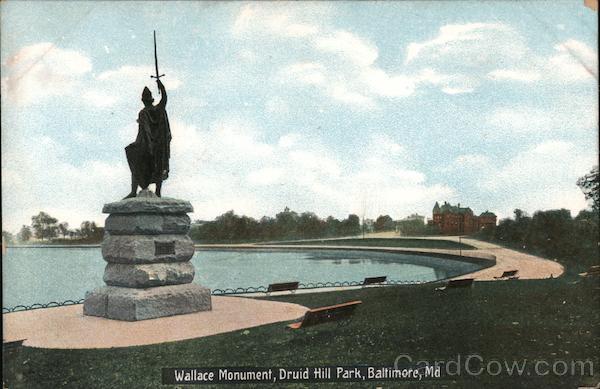 Wallace Monument, Druid Hill Park Baltimore Maryland