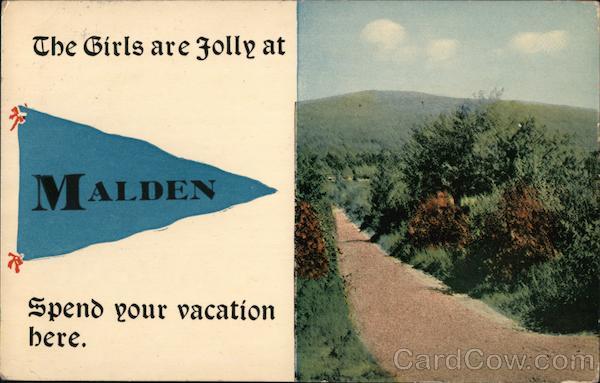 The girls are jolly at Malden Washington