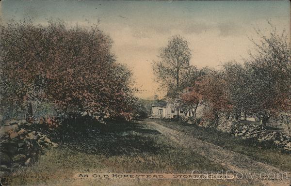 An Old Homestead Storrs Connecticut H. V. Beeby