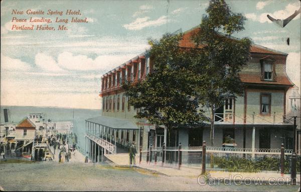 New Granite Spring Hotel, Ponce Landing, Long Island Portland Maine