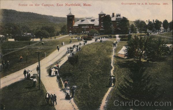 Scene on the Campus East Northfield Massachusetts