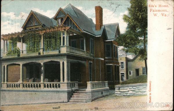 Elk's Home Fairmont West Virginia