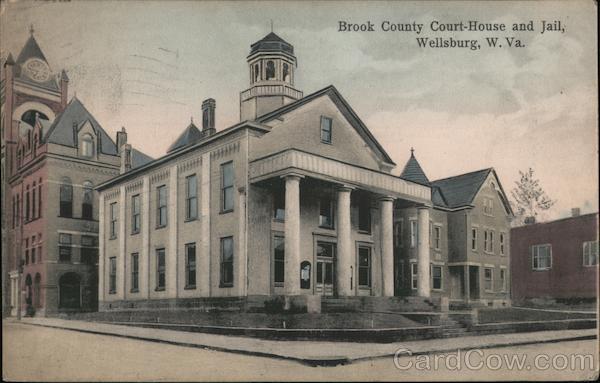 Brook County Courthouse and Jail Wellsburg West Virginia