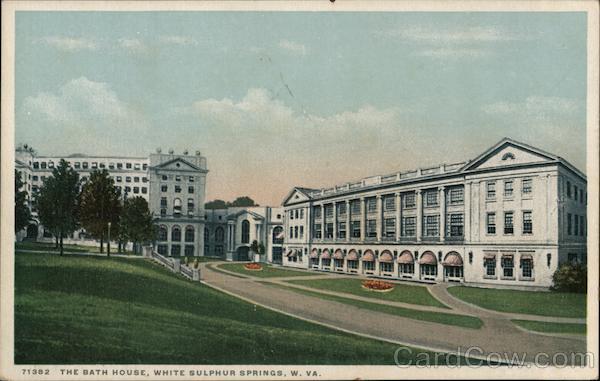 The Bath House White Sulphur Springs West Virginia