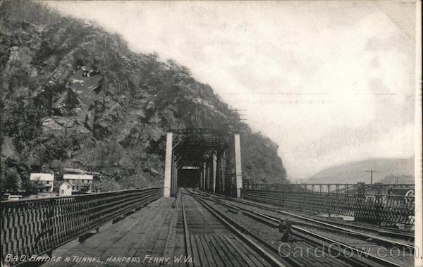 B & O Bridge & Tunnel Harpers Ferry West Virginia