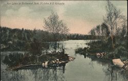 New Lakes in Rockwood Park Postcard