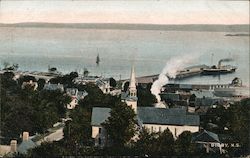 Scenic View Digby, NS Canada Nova Scotia Postcard Postcard Postcard