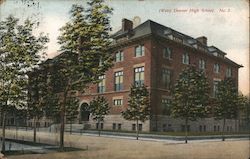 Denver High School Postcard