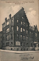 Hoagland Laboratory, L.I. College Hospital Brooklyn, NY Postcard Postcard Postcard