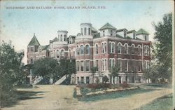Soldiers' and Sailors' Home Postcard
