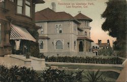 Residence on Westlake Park Postcard
