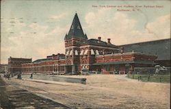 New York Central and Hudson River Railroad Depot Postcard