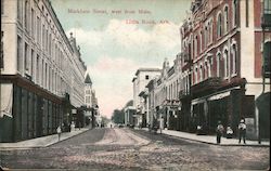 Markham Street, West from Main Little Rock, AR Postcard Postcard Postcard