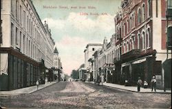 Markham Street, West from Main Postcard