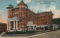 New Moody Hotel and Bath House Hot Springs, AR Postcard Postcard Postcard