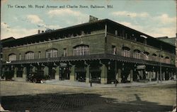 The Garage, Mt. Royal and Charles Street Baltimore, MD Postcard Postcard Postcard