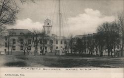 Academic Building, Naval Academy Annapolis, MD Postcard Postcard Postcard