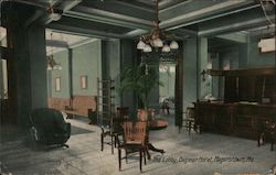 The Lobby, Dagmar Hotel Postcard