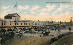 Light Street Wharves Postcard