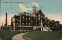 St. Leo's Hospital Greensboro, NC Postcard Postcard Postcard