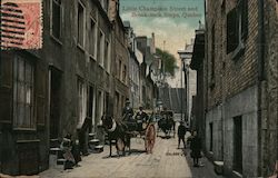 Little Champlain Street and Break-neck Steps Postcard