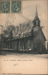 No. 123 Quebec, Eglise de Jacques-Cartier Postcard