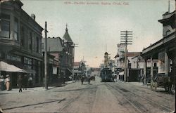 Pacific Avenue Postcard