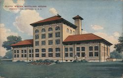 Pluto Water Bottling House French Lick, IN Postcard Postcard Postcard