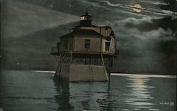 Boston Harbor Postcard