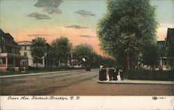 Ocean Ave. Flatbush Postcard