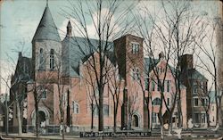 First Baptist Church, Elmira, NY New York Postcard Postcard Postcard