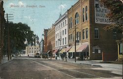 Atlantic St. Stamford, CT Postcard Postcard Postcard