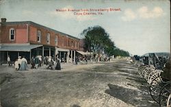 Mason Avenue from Strawberry Street Cape Charles, VA Postcard Postcard Postcard