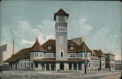 Grand Trunk R.R. Station Postcard