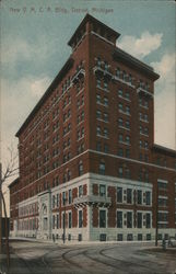 New Y.M.C.A. Bldg. Detroit, MI Postcard Postcard Postcard