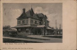 Erie Depot Postcard