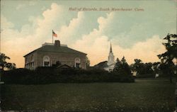 Hall of Records South Manchester, CT Postcard Postcard Postcard