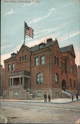 Post Office Building Clarksburg, WV Postcard Postcard Postcard