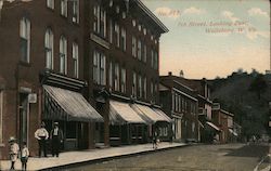 7th Street Looking East Postcard