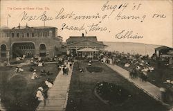 View of Casino Ocean View, VA Postcard Postcard Postcard