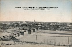 View from Stafford Heights, Showing the River Frozen Over Postcard