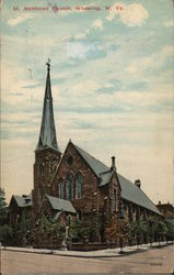 St. Matthews Church Wheeling, WV Postcard Postcard Postcard
