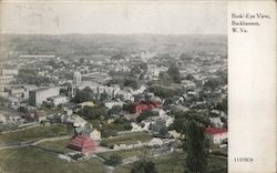 Bird's Eye View Buckhannon, WV Postcard Postcard Postcard