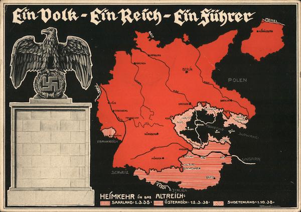Nazi Germany Map