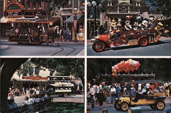 Main Street, U.S.A. Disneyworld Orlando Florida