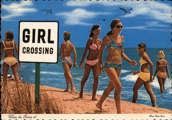 Girl Crossing: Where the Action Is! Women